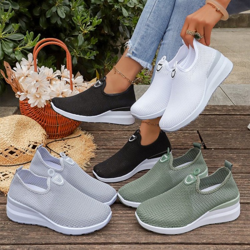 Mesh Trainer Breathable - Baskets décontractées en maille pour femmes,