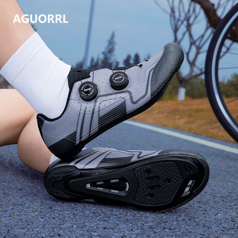 Men'S Shoes Lightweight - Chaussures de cyclisme sur route respirantes,
