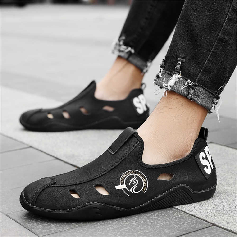 Men Shoes Brand - Printemps-automne Demi-saison grande taille chaussures pour
