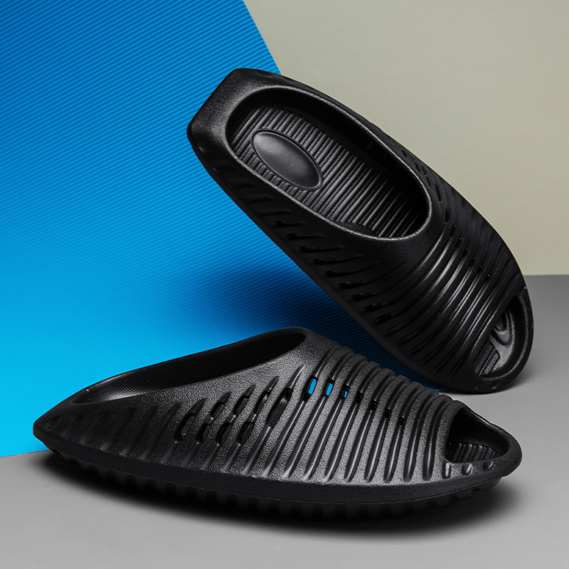 Men Shoes Brand - Pantoufles d'extérieur de grande taille pour