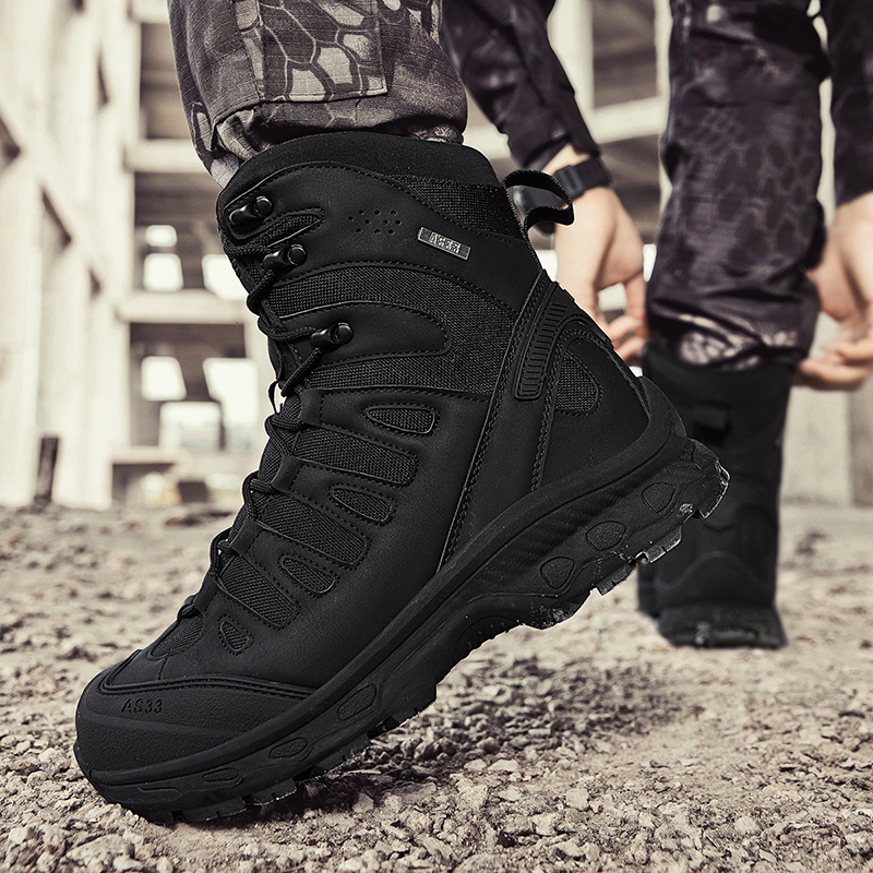 Men Shoes Brand - Nouveaux hommes bottes tactiques marque militaire