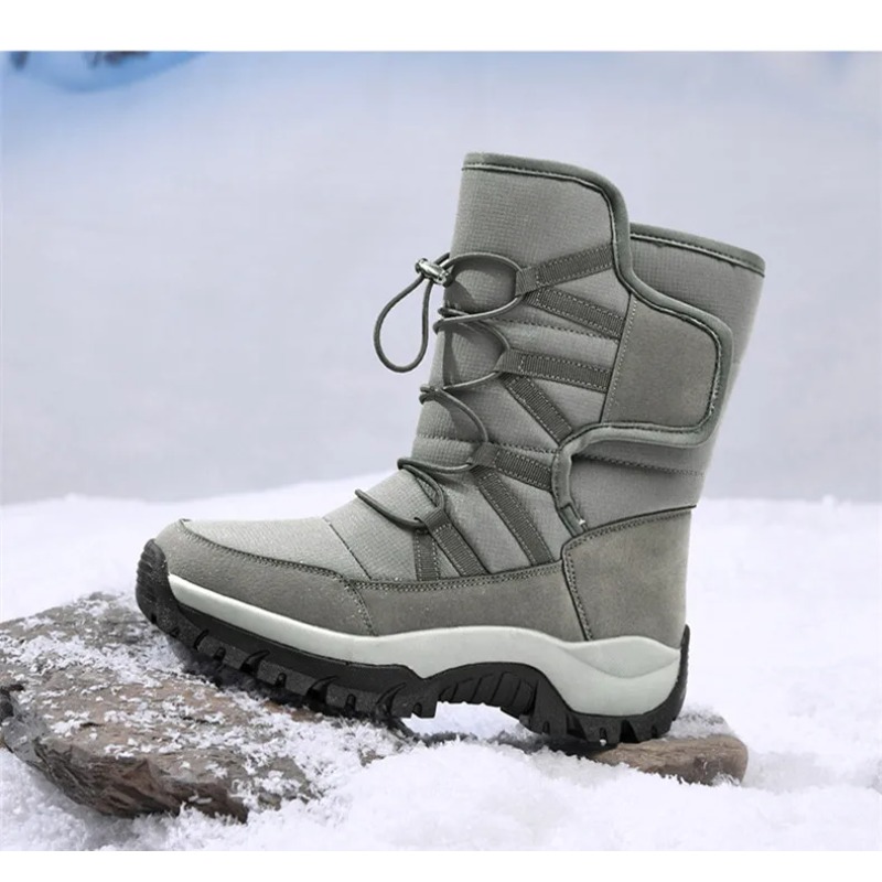 Men Shoes Brand - Bottes de neige chaudes en peluche