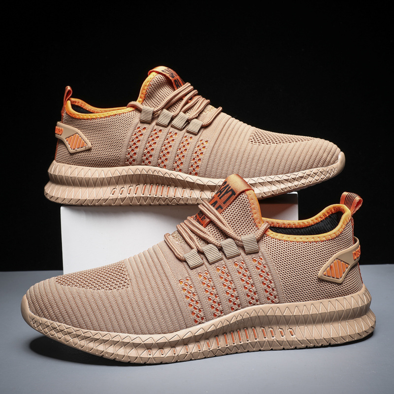 Men'S Shoes Half Cut - Chaussures de course respirantes en maille