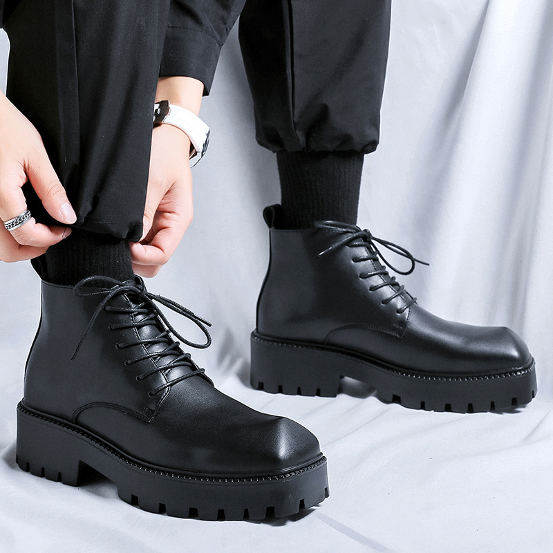 Men Shoes Brand - Hommes de luxe mode bottes en