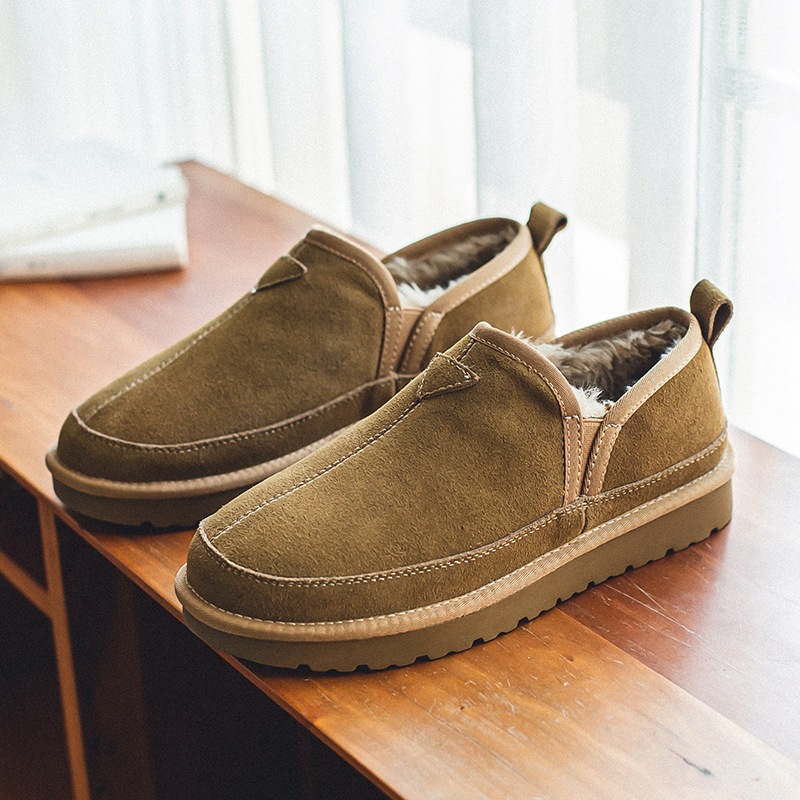 Men Shoes Classic - Bottes de neige en cuir de