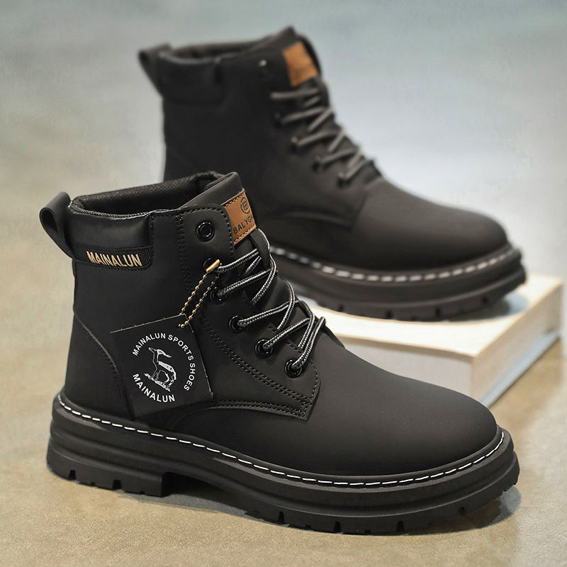 Classique hommes bottes hautes - Men Shoes Classic avis et prix