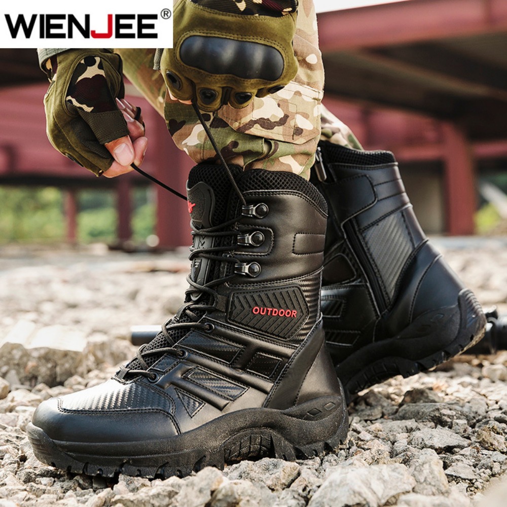 Bottes montantes en cuir pour  - Men Shoes Brand avis et prix