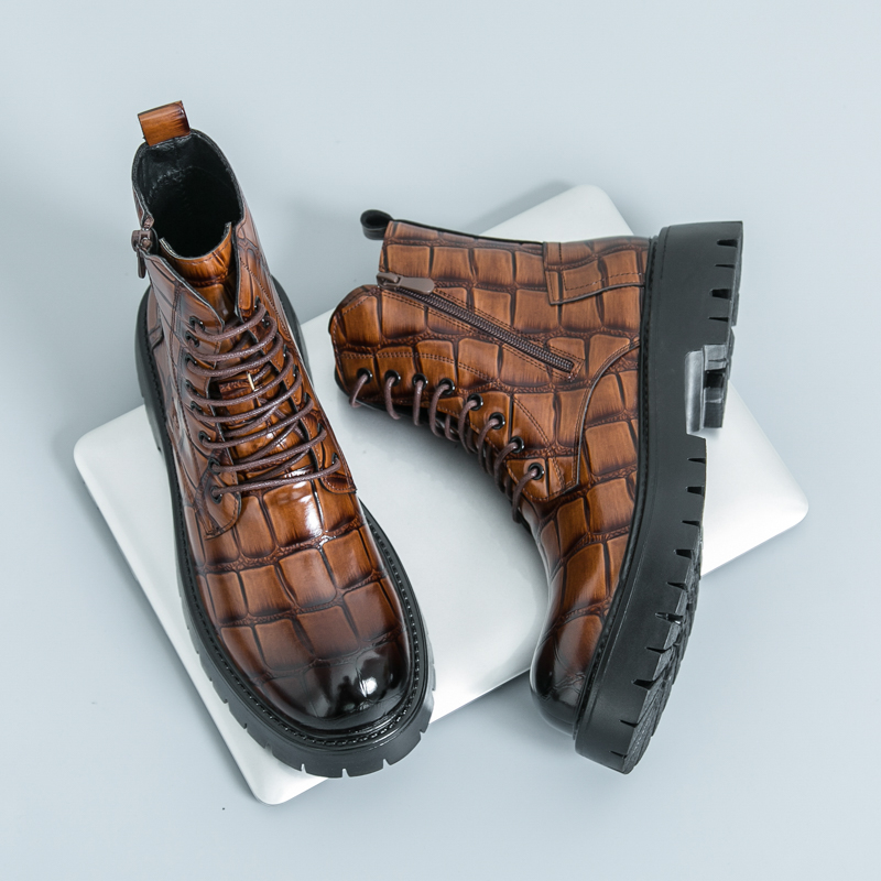 Été hommes mode Chelsea bottes - Men Shoes Brand avis et prix