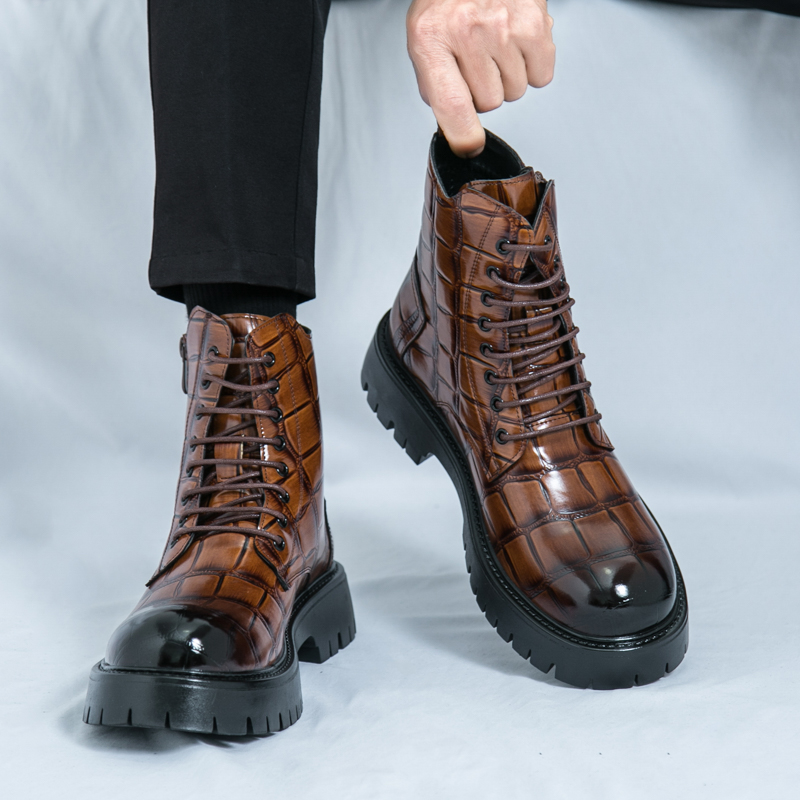 Été hommes mode Chelsea bottes - Men Shoes Brand avis et prix