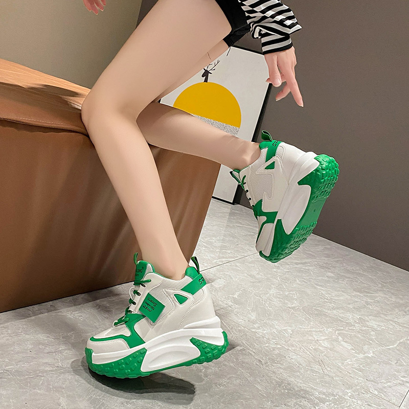 Baskets compensées pour femme  - Mesh Trainer Breathable avis et prix