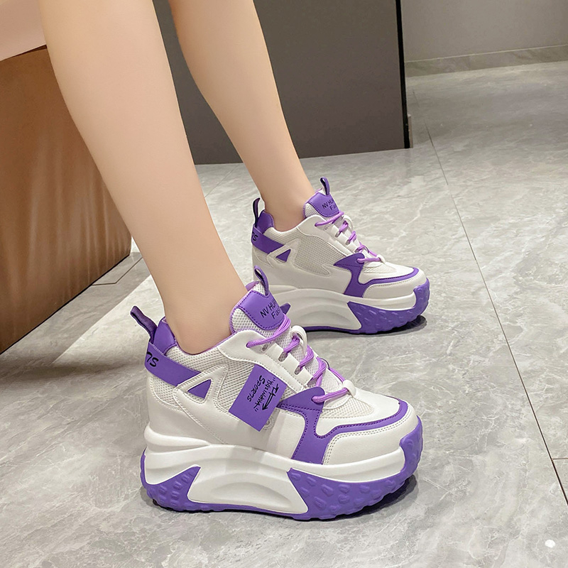 Baskets compensées pour femme  - Mesh Trainer Breathable avis et prix