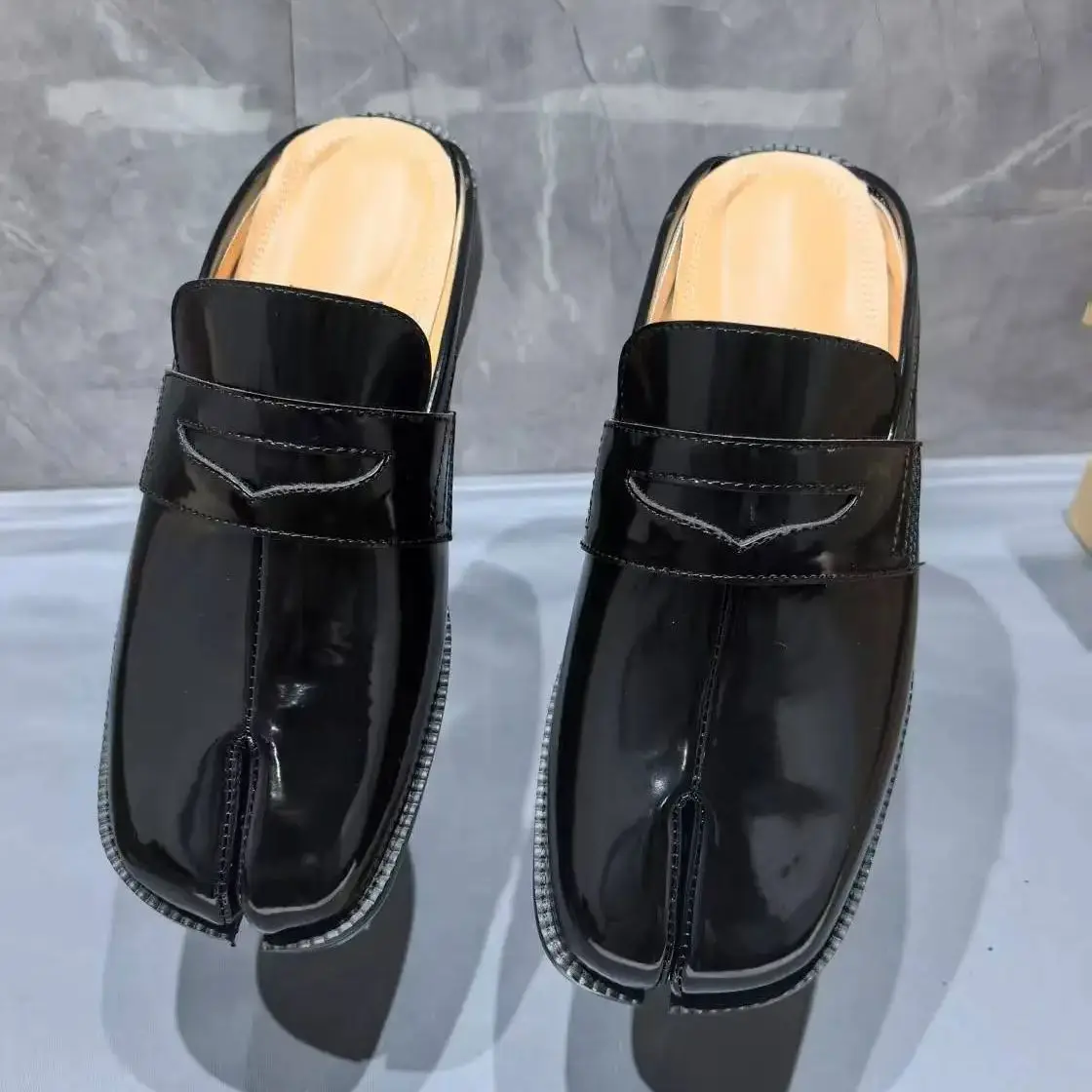 Bout fendu Tabi chaussons pour - Men Shoes Brand avis et prix