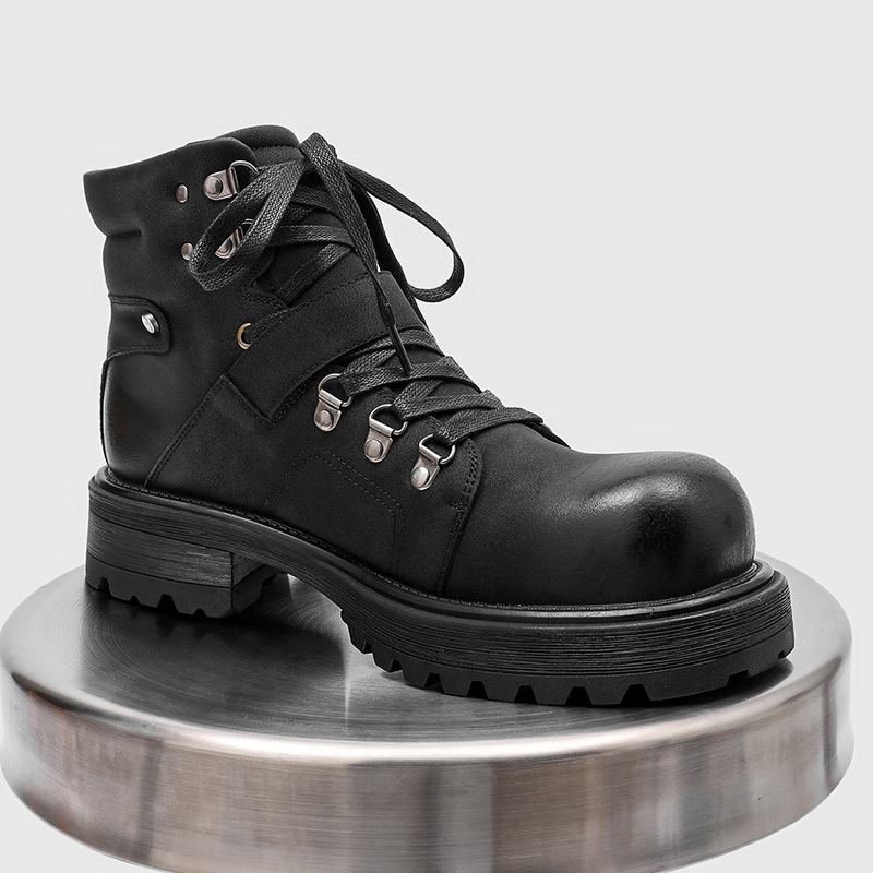 Marque hommes bottes en cuir m - Men Shoes Brand avis et prix