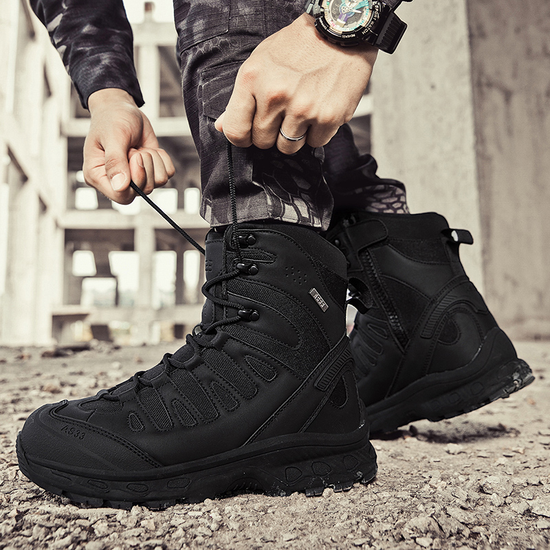 Nouveaux hommes bottes tactiqu - Men Shoes Brand avis et prix