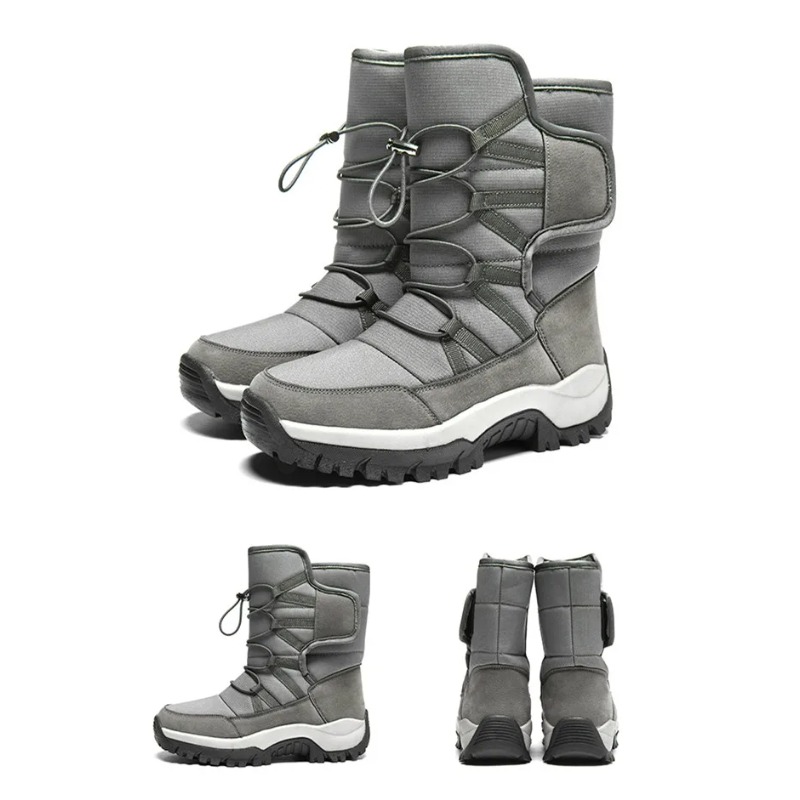 Bottes de neige chaudes en pel - Men Shoes Brand avis et prix