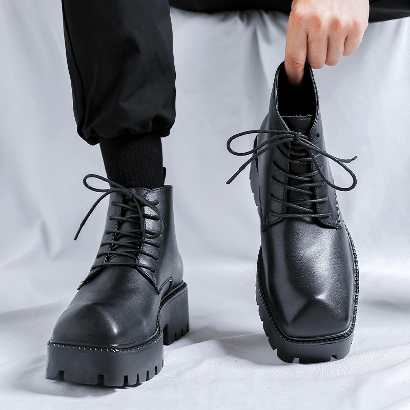 Hommes de luxe mode bottes en  - Men Shoes Brand avis et prix