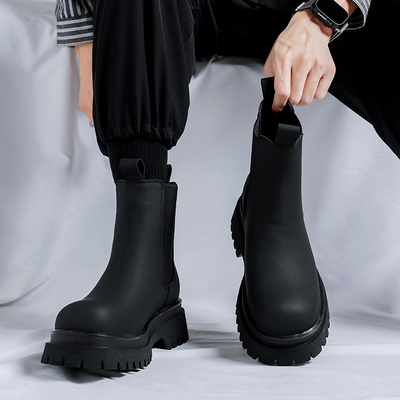 Bottes Chelsea montantes noire - Men Shoes Brand avis et prix