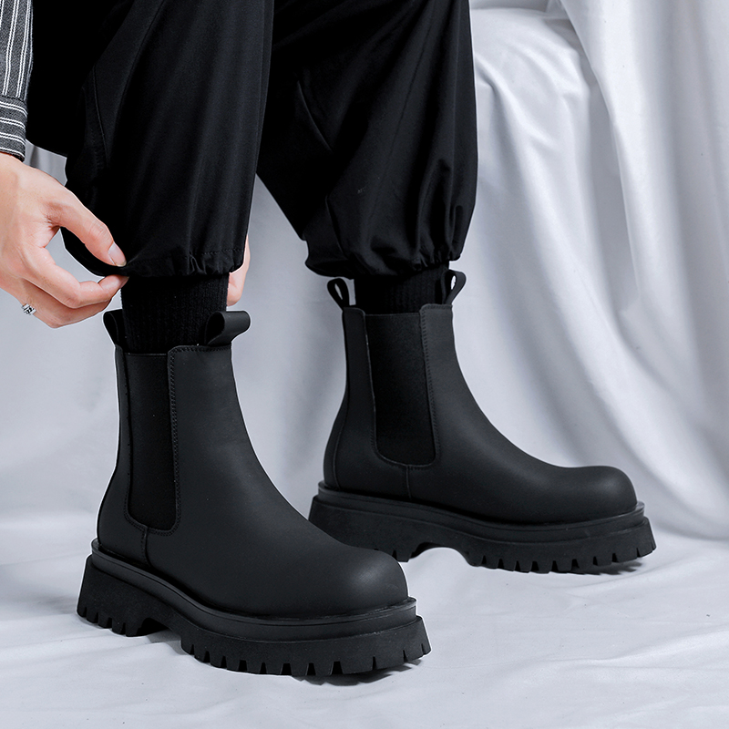 Bottes Chelsea montantes noire - Men Shoes Brand avis et prix