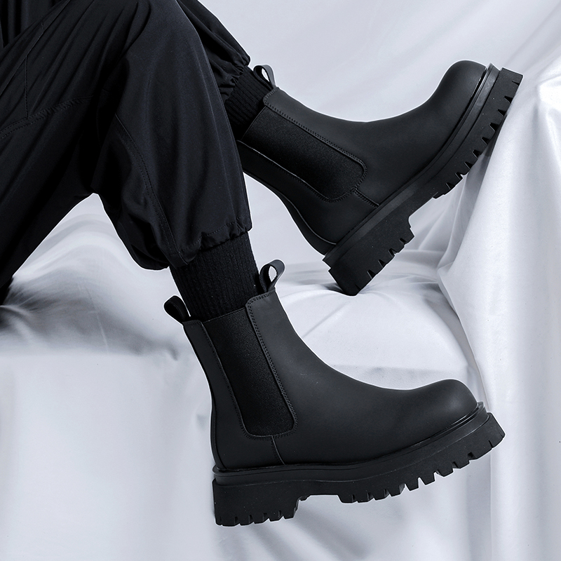 Bottes Chelsea montantes noire - Men Shoes Brand avis et prix